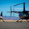 Brad taking our R44II out for a quick flight. - 2013